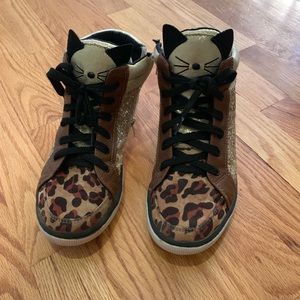 Justice Kitty High Top Sneaker